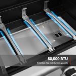 Royal Gourmet Gas Grill and Pizza Oven Combo