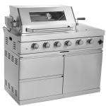 72,000 BTU 4-Burner Gas Grill with Pizza Oven