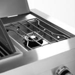 72,000 BTU 4-Burner Gas Grill with Pizza Oven