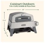 Cuisinart 3-in-1 Outdoor Pizza Oven and Grill