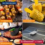 Grill Tool Set with 4-in-1 Spatula and Tongs