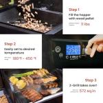 Z Grills 8-in-1 Wood Pellet Grill Smoker