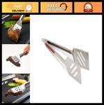 16-Inch Stainless Steel BBQ Tongs and Turner Set