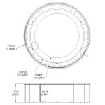 Stainless Steel Pizza Oven with Kettle Grilltop