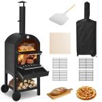 Costway Outdoor Wood Fire Pizza Oven Grill
