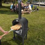 Costway Outdoor Wood Fire Pizza Oven Grill