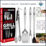 4-Piece BBQ Tool Set for Grilling Fun