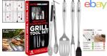 4-Piece BBQ Tool Set for Grilling Fun