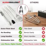 4-Piece BBQ Tool Set for Grilling Fun