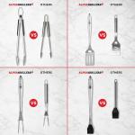 4-Piece BBQ Tool Set for Grilling Fun