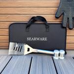 Stainless Steel BBQ Grill Tool Set with Glove