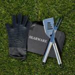 Stainless Steel BBQ Grill Tool Set with Glove