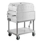 30" Stainless Steel Propane Grill with Pizza Oven