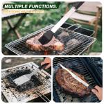 Ultimate Grilling Accessories Set: Spatula, Tongs, Knife