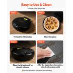 Uimoso 12-Inch Electric Pizza Oven for Grilling