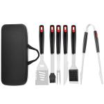Ultimate Grilling Accessories Set: Spatula, Tongs, Knife