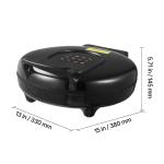 Uimoso 12-Inch Electric Pizza Oven for Grilling