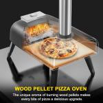 12-Inch Outdoor Wood-Fired Pizza Oven
