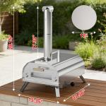 Pargrill 12" Portable Stainless Steel Pizza Oven