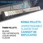 Kona 8-Pack Wood Pellets for Outdoor Grilling