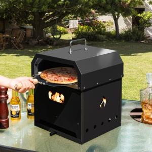 Portable 4-in-1 Outdoor Pizza Oven & Grill