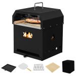 Portable 4-in-1 Outdoor Pizza Oven & Grill