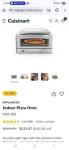 Cuisinart Indoor Pizza Oven - Bake Perfect 12" Pizzas