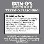 Dan-O's Preem-O Sugar-Free Meat Seasoning, 2.5 oz