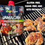 Jamaican Jerk BBQ Marinade - 11 oz Hot & Spicy