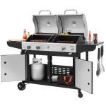 Royal Gourmet Dual Fuel Gas and Charcoal Grill