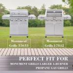 Hisencn Heat Plates for Monument Grills, 4-Pack