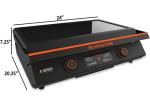 22" Nonstick Electric Griddle with Lid - Blackstone