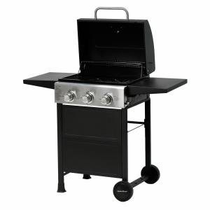 Master Cook 3-Burner Propane Gas Grill with Table