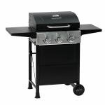 Master Cook 3-Burner Propane Gas Grill with Table