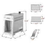 BIG HORN OUTDOORS Portable Infrared Propane Grill