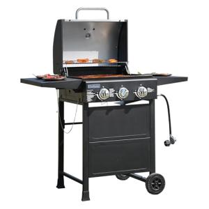 ChuMaste 3 Burner Propane Grill with Folding Stand