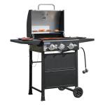 ChuMaste 3 Burner Propane Grill with Folding Stand