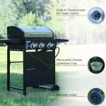ChuMaste 3 Burner Propane Grill with Folding Stand
