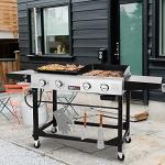 Royal Gourmet 4-Burner Portable Gas Grill & Griddle