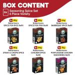 6-Piece BBQ Seasoning Spice Set