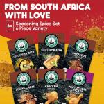 6-Piece BBQ Seasoning Spice Set