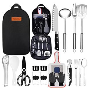 Haplululy Portable Camp Cooking Utensils Set