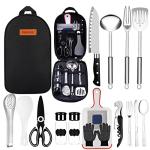 Haplululy Portable Camp Cooking Utensils Set