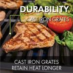 Hisencn Cast Iron Cooking Grates for Monument Grills
