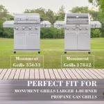 Hisencn Cast Iron Cooking Grates for Monument Grills