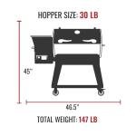 recteq Deck Boss 590 Pellet Grill and Smoker