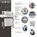 Sophia & William 4-Burner Gas BBQ Grill
