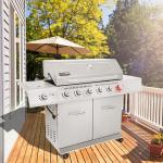 Royal Gourmet 6-Burner Stainless Steel Gas Grill