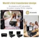 Hello.Dr Portable Electric Smoker for Grilling