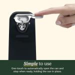 Cuisinart Deluxe Electric Can Opener, Black
